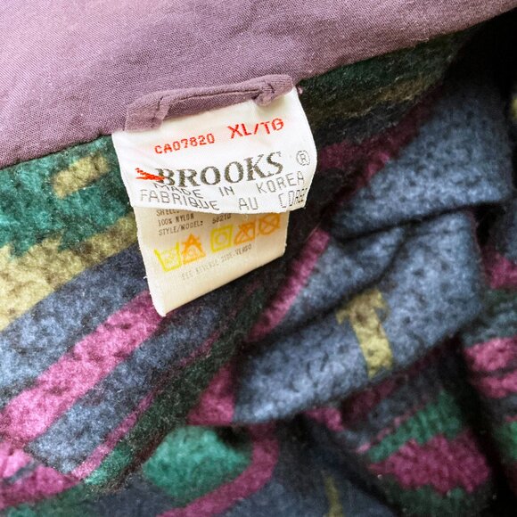 Vintage BROOKS Jacket, Size XL, Lined, Pockets, Toggle Cinch Waist, Ski Jacket - Picture 3 of 3